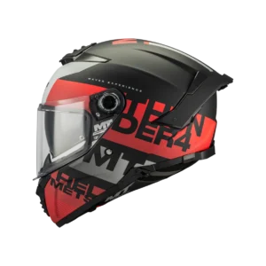 MT HELMETS THUNDER 4 SV WAVES B5 MAT KIRMIZI
